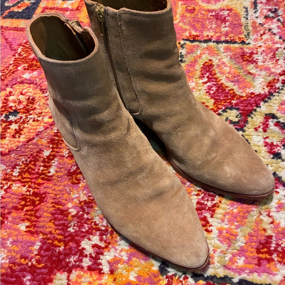 rag & bone Light Brown Suede Ankle Boots